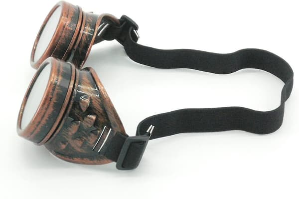 Goggles Steampunk Svetsning Gotisk Cosplay (Koppar)