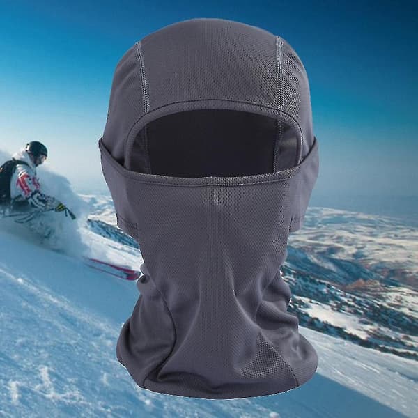 Blå 1 stk Vinter Sykling Ski Hals Varmer Skjerf Lue