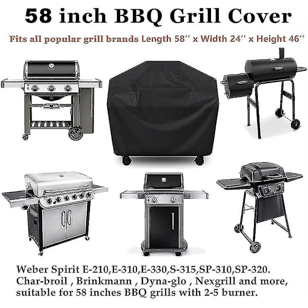 Grillovertræk, Vandtæt Bbq Grillovertræk, UV-resistent Gasgrillovertræk