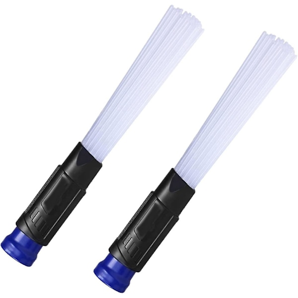 2 st Multifunktionell Dammsugare Sugrör Damm Smuts Borste Remover Bärbar Universal Dammsugare Atta