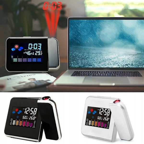 Elektronisk väckarklocka Digital Leds（B)