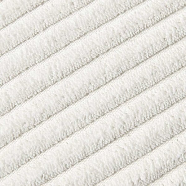 2 kuddfodral 45 x 45 cm, elegant cover och pom poms, slängkudde för dubbelsäng, utan stoppning (vit)