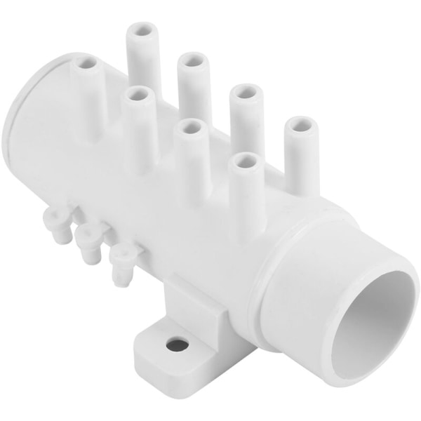 Spa Varmvattenbadkar PVC-vattenrör 8-portars sanitetsgrenrör Vattenavskiljare tillbehör