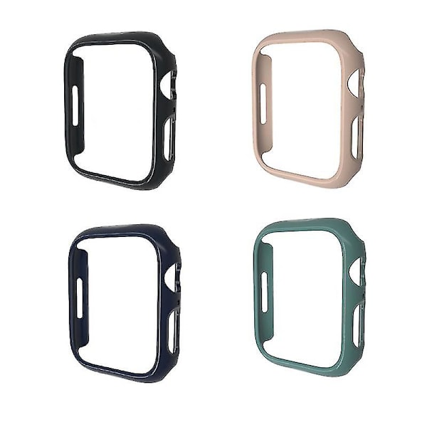 Skyddande fodral kompatibelt med Apple Watch Series 7, ingen skärmskyddsversion (45 mm, blå)