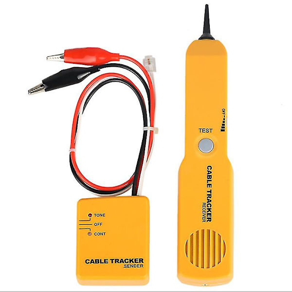 Telefon Finder Rj11 Nätverk Kortslutnings Tester Alligator Klämma Tester Riilq