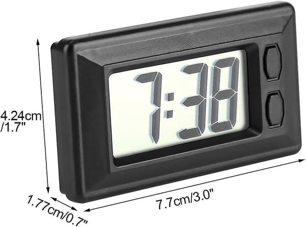 Digitala väckarklockor, elektroniska LED-väckarklockor med datumtidskalenderdisplay för sovrummet