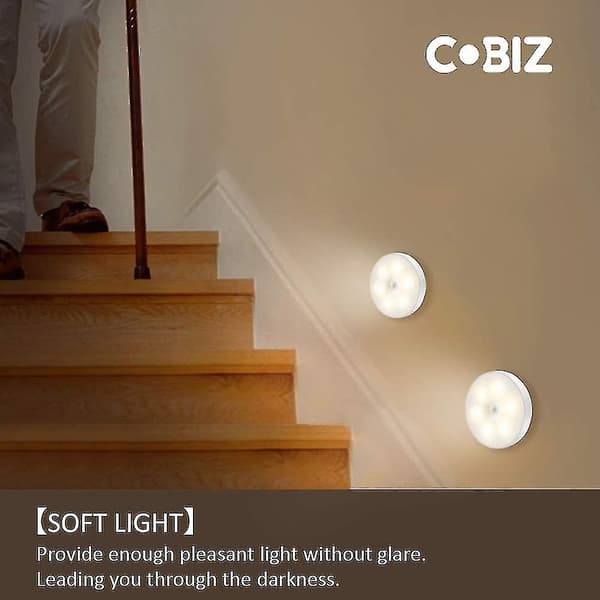 Plug In Led Nattlys, Energisparende Varm Hvit Nattbelysning