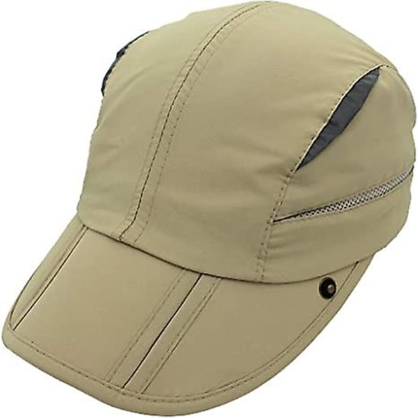 Miesten naisten metsästyskalastusaurinkohattu irrotettavalla cap. Quick Dry Cap