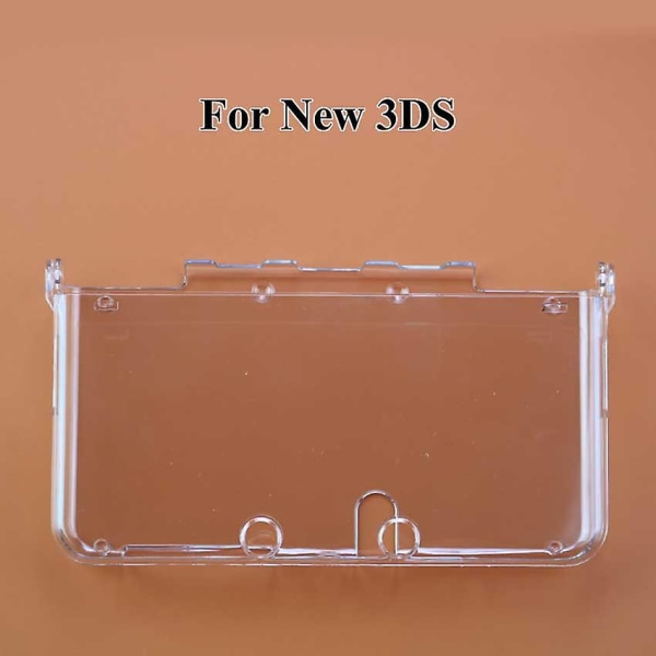 Jcd Clear Crystal Cover Case för 3ds 3dsll 3dsxl Ny 3ds Xl Ll Ndsl Ndsi Ll Xl För Gba Sp-spelkonsol för nya 3DS