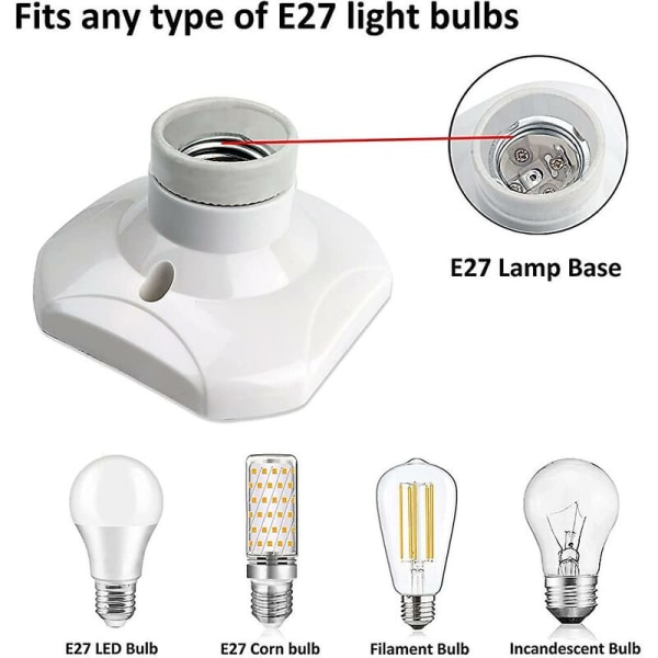 E27 skruvsockel för lampsockel