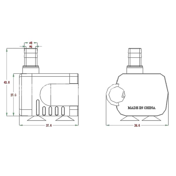 Automatisk vattenpump Elektrisk husdjursvattenpump Katter Dricksmatare