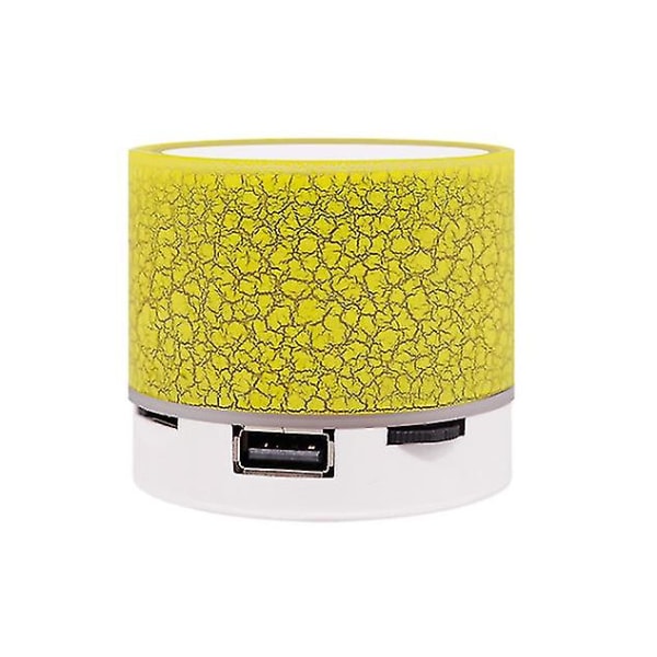 Wireless Bluetooth Speaker,subwoofer Waterproof Outdoor Player（yellow）