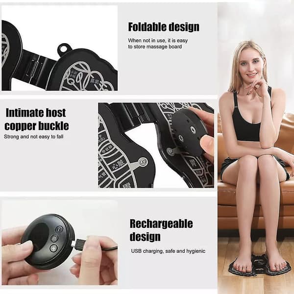 Fodmassager, Ems Akupunkturterapi Slankende Massagepude