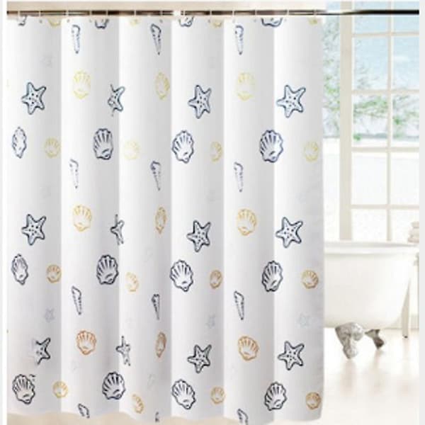 Sea World Polyester Bruseforhæng 180*200cm