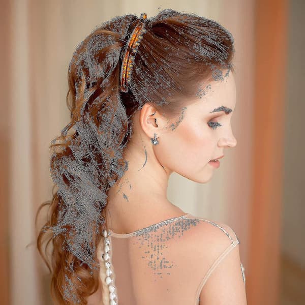 Banaaniklipsit Set, Clincher Combs Grip Fishtail Clips 3style 9kpl