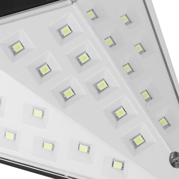 36LED solcellslampa för utomhusvägg med rörelsesensor och vattentät