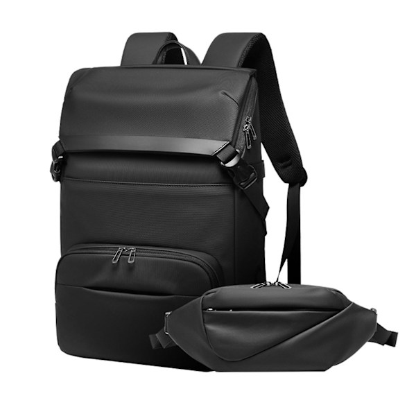 Reise Ryggsekk for Menn Business Laptop Ryggsekk 15,6 Tommer Lett Business Ryggsekk Høyteknologisk Ryggsekk
