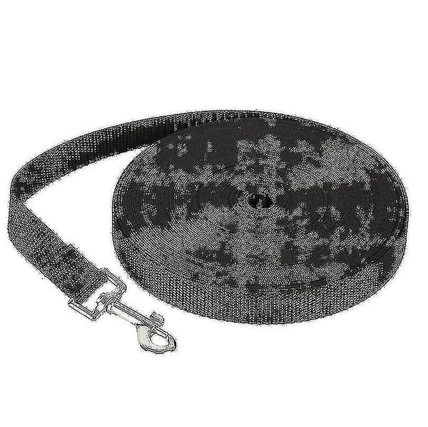 Nylon Hunde Snore, 2cm*3 Meter Sort Farve