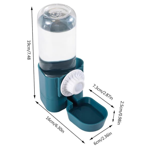 Automatisk vanndispenser for kjæledyr, vanndispenser for valp, hengende vannkilde