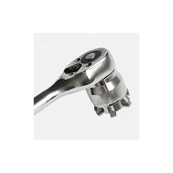1PCS 3/8 tum Driv 10-19mm Justerbar Hex Universal Socket Torque Ratchet Socket Adapter Nyckelhuvud Spännhylsa Reparationsverktyg