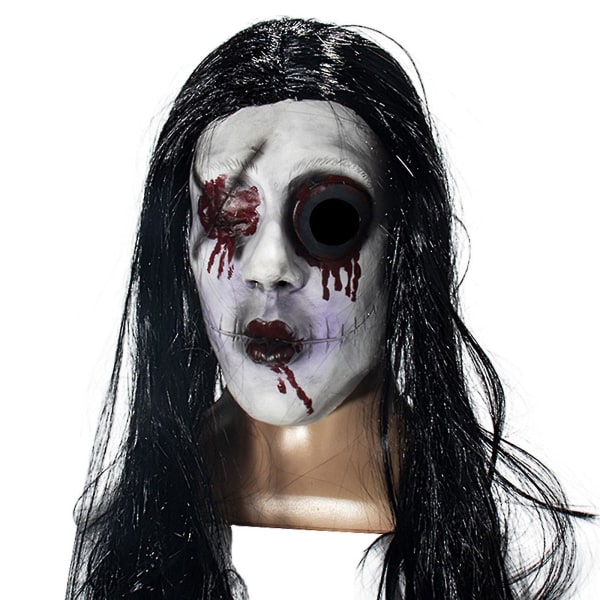 Halloween Horror Funny Latex Full Hodeplagg Morsom Horror Mask Leker