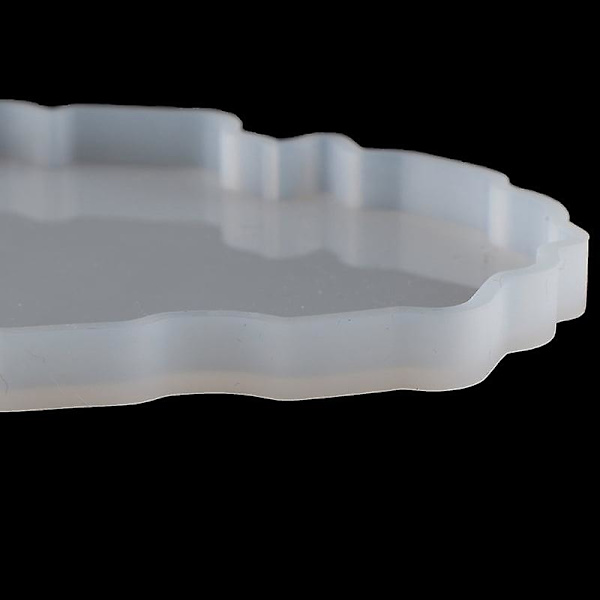 Silikon Geode Underläggsform Harts Epoxi Gjutform DIY Konst Hantverk