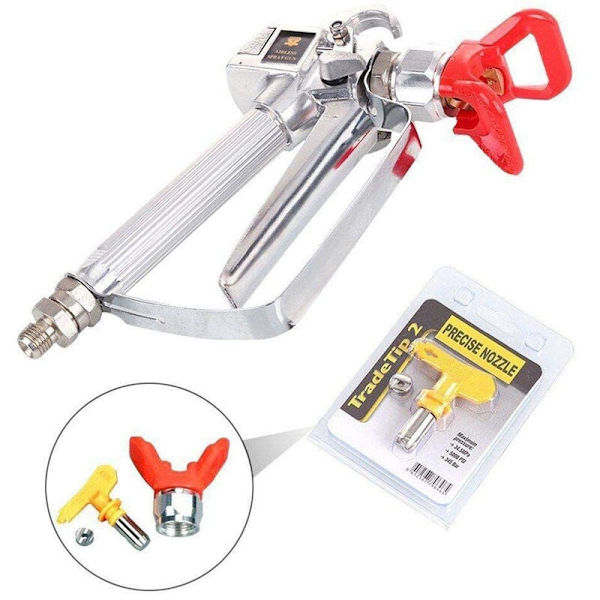 Latex Spray Gun Universal Högtrycksspruta Airless Spray Gun Tillbehör-3pcs