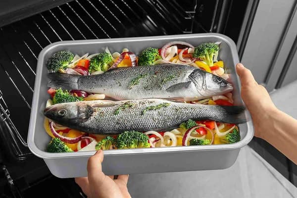 Rektangulär kakform, Brownieform i rostfritt stål,