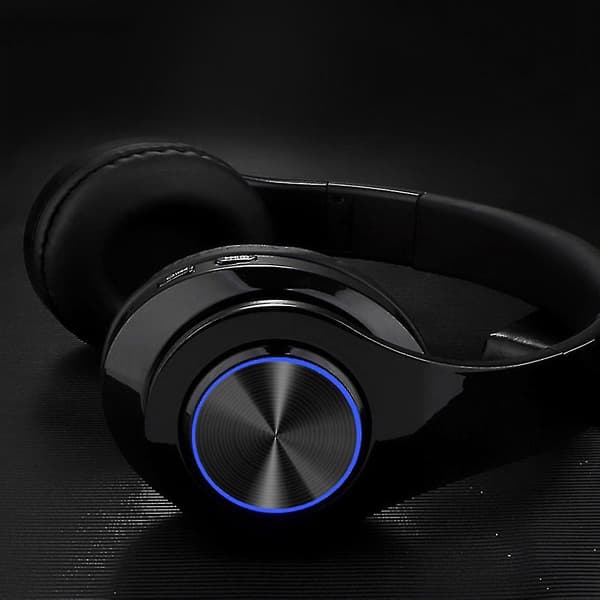 Over-ear Bluetooth-headset med mikrofon, foldbar