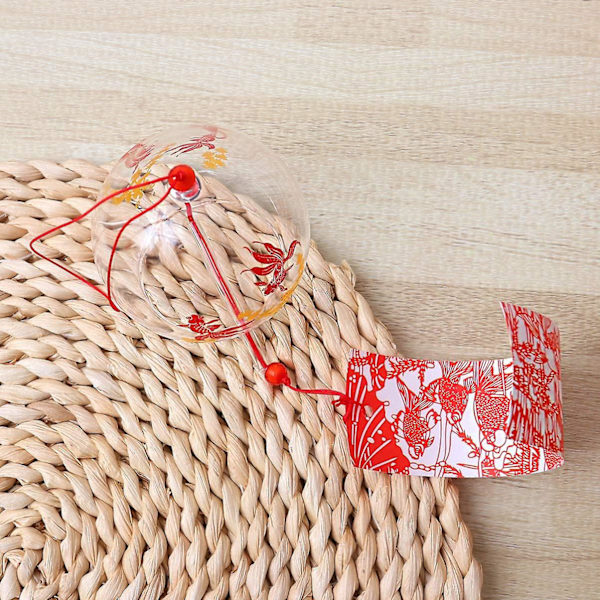 Kreativa japanska vindklockor heminredning handgjord present glas vindklockor prydnader bildekoration födelsedagspresent