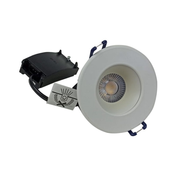 LED-infälld spotlight, Linkind Ultra Slim Rund infälld taklampa, 9W, IP65 Vit? 3000K infälld takbelysning