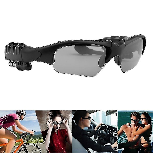 Solglasögon Bluetooth-headset Hörlurar Handsfree Telefonsamtal För Iphone