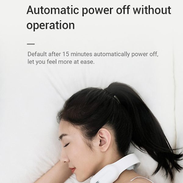 Elektrisk nakkemassager med infrarød varme X.d（hvid）
