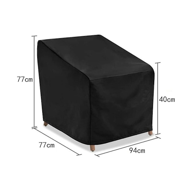 Havemøbelsædebetræk (94*77*77/40cm)