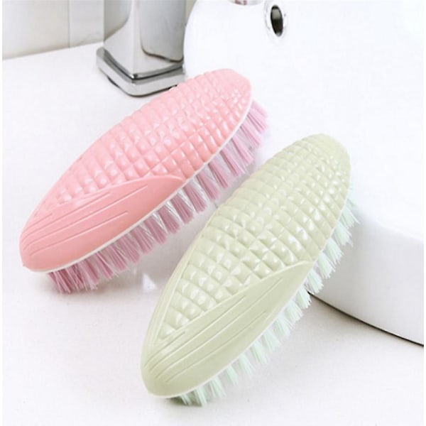(3 kpl) kodin pyykinpesuharjat Söpö maissin muotoinen pesupuhdistusharja pehmeä harjainen kenkävaatteita harja pyykki, kenkäharja pyykkiharja puhdistusharja