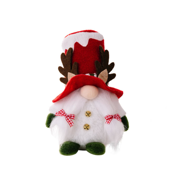 Christmas Gnome Plysch Elf Xmas Leksaker Hemsprydnader Bedårande designfigurer（Kvinna）