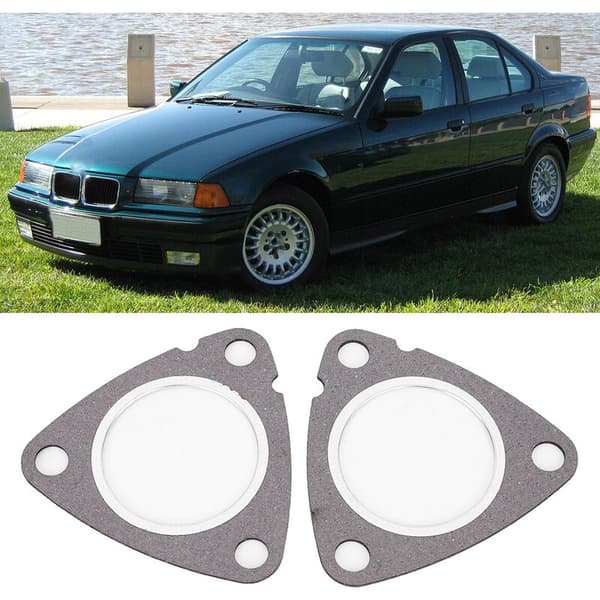 2 st avgasgrenrör till downpipe packningar lämpliga för E36 E34 E39 18301716888