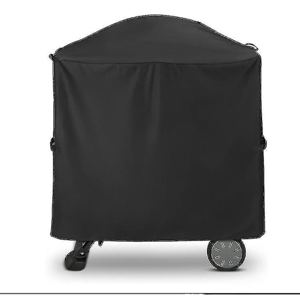 Weber Q1000/q2000 Series Grill Cover Dustproof, Waterproof And Uv-proof Size: 54*76*69cm 1pc Black