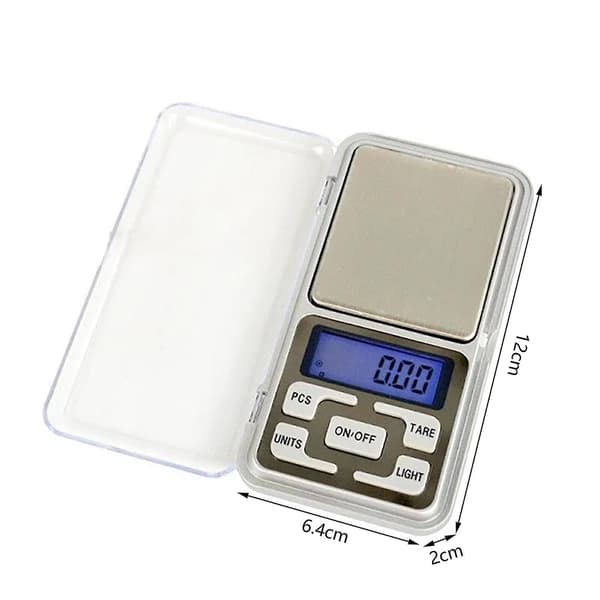 Digitaalinen taskuvaaka, taskuvaaka, koruvaaka 0,01 - 200 g hopea V fe