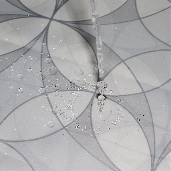 150x200cm, Bruseforhæng til hjemmet, ingen boring, polyester bruseforhæng, fortykket, vandafvisende