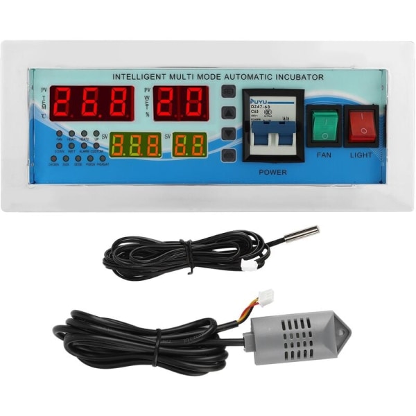 Automatisk äggkläckningsmaskin Controller Digital temperatur och fuktighetskontroll Tillbehör 180-240V