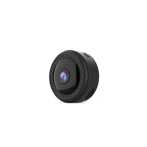 Mini kamera 1080p HD Wifi Video Cctv Ip Cam Fjärrnattseende Rörelsesensor Jst（svart）