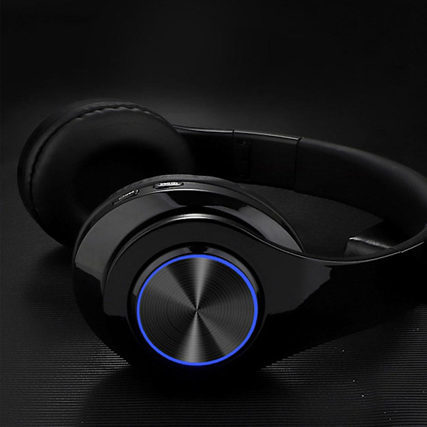 Over-ear Bluetooth-headset med mikrofon, hopfällbar