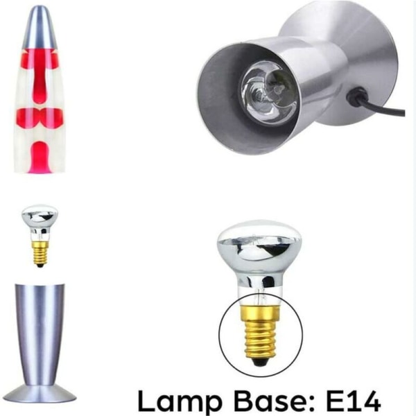 BF(4st) R39 E14 Reflekterande Spot Glödlampa 25W E14 Lava Glödlampa R39 Reflekterande Glödlampa 25W E14 R39 Lava Glödlampa