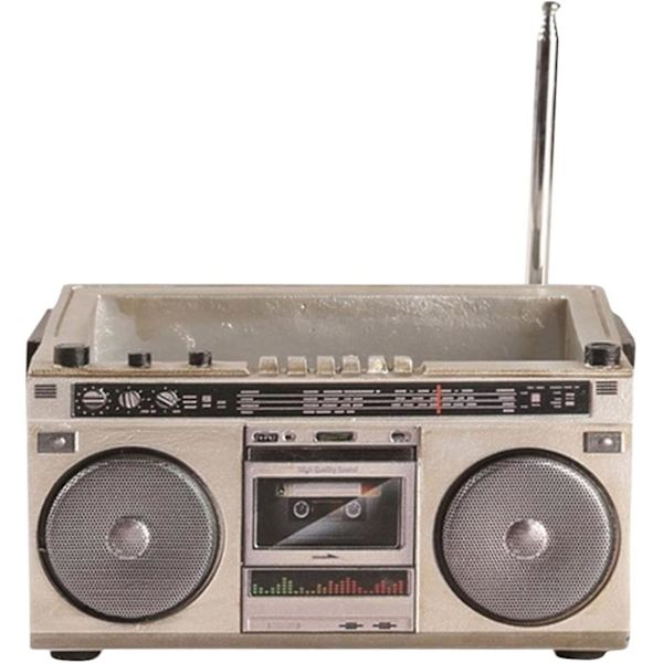 Kreativ Blomsterpot Retro Radioformet Ornament Blomsterpot Multifunktionel Potteplante Kunsthåndværk Tilpasset Hjemmeindretning (a)