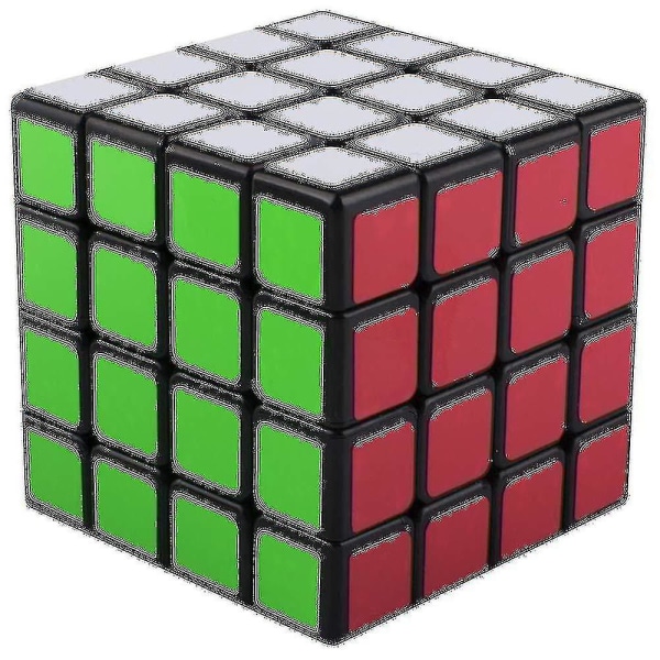 4x4 Black Base Speed ​​Puslespil Magic Cube 6 Farve Puslespil Adult Decompression Toy Ft