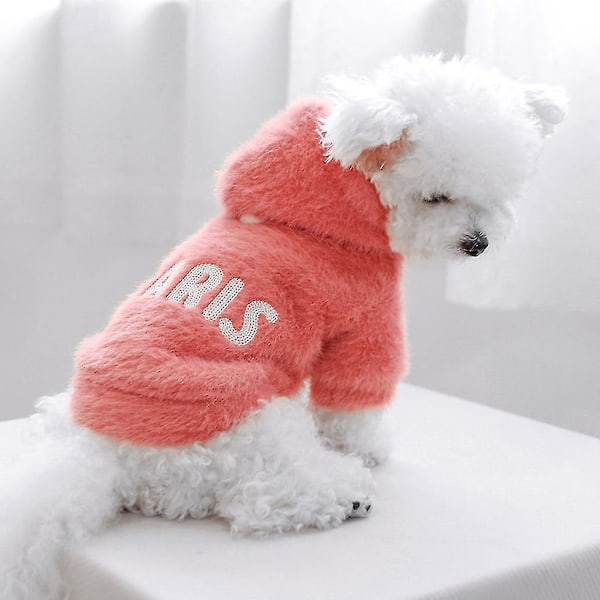 Hooded hundkappa, valp, semesterkläder för Shih Tzu Chihuahua Yorkshire