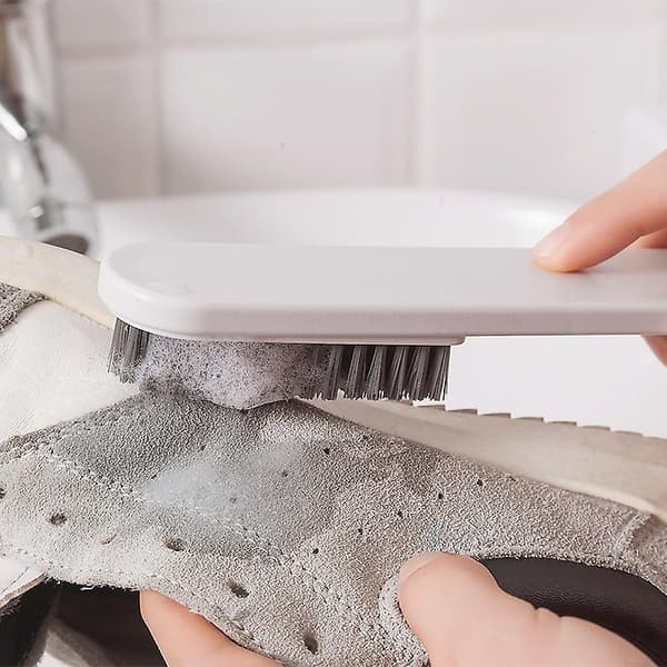 Skrubbborste 2-pack Hushålls Tvättskrubb för Kläder Skor
