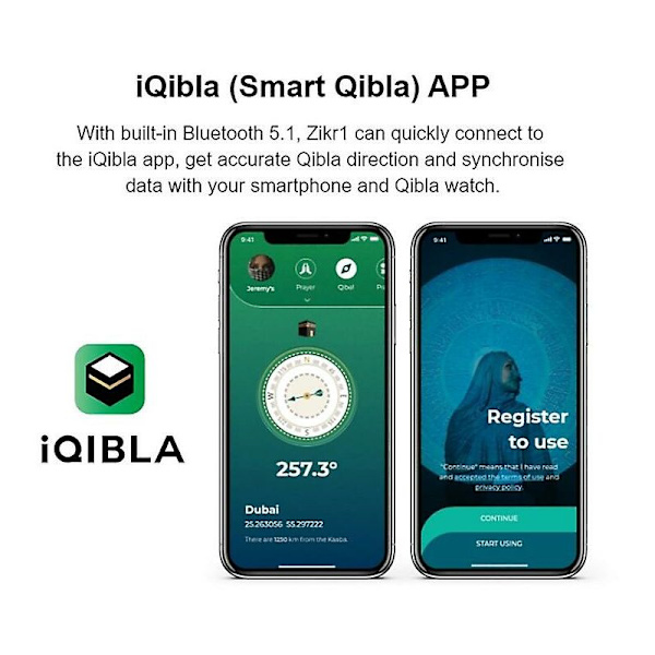 Smart Tasbih Tally Counter Ring för muslimer Zikr Digital Tasbeeh 5 bönetider Hfmqv-FÄRG: Rosa 1st