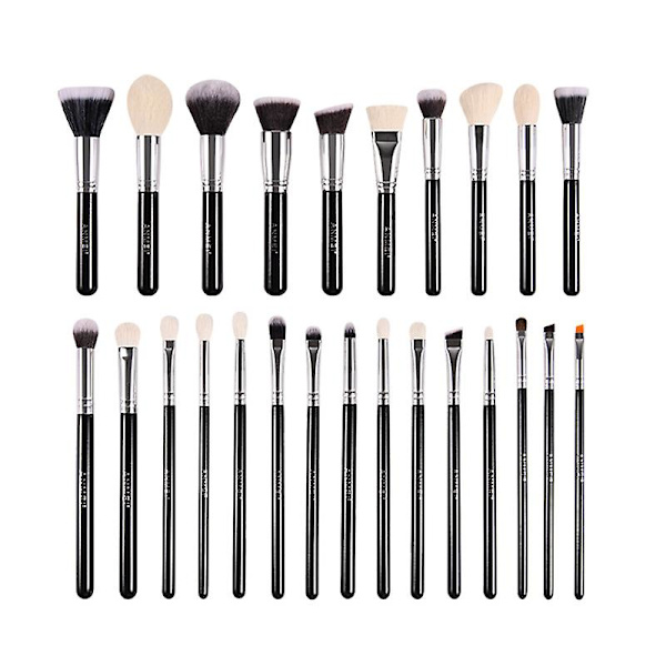 Anmei 25 Makeup Brush Set Dyrehår Makeup Brush Set xd`（25pcs bag）